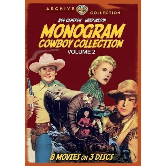 Monogram Cowboy Collection: Volume 2 (DVD), Warner Archives, Western