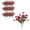 Hot Pink, variant on 12Pcs Artificial Flowers Purple 14.1 Inch Eucalyptus Pansy Stems for Living Room Decor, Home Ornament, Scene Arrangement, Floral Art