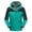 Sky Blue, variant on jsaierl Women's Winter Coats Plus Size Outdoor Hiking Windbreaker Fall Warm Full Zip Jacket Hooded Fleece Ski Coats Snow Thicken Outerwear
