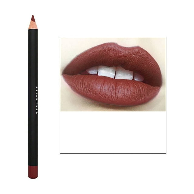 Crayon à Lèvres Beauté Maquillage Rouge à Lèvres Multicolore Crayon à Lèvres Non Décolorant Double Tête Crayon à Lèvres 0,5 g, Crayons à Lèvres pour Femmes