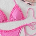 thumbnail image 3 of Dresfit Classic Cut Two Piece Swimsuit - No-Fuss Bikini for Daily Swim Pink M, 3 of 6