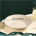 thumbnail image 4 of 5pcs Set, 9-Inch Deep Large Capacity Dinner Plates, Pasta Plates, Dessert Plates, Salad Plates, for Home, Dorm, Kitchen, Dining, Parties, Tableware Accessories, Kitchen Supplies, 5 Colors, 4 of 11