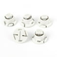 thumbnail image 1 of Unique Bargains 5 Pcs Green T4.7 5050 1-SMD LED Light Car Instrument Cluster Dash Lamp Internal, 1 of 1