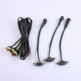 thumbnail image 2 of for GMC for Canyon 2021 - 2024 Front Grille Smoke LED Light Raptor Style DRL Light Decoration -, 2 of 3