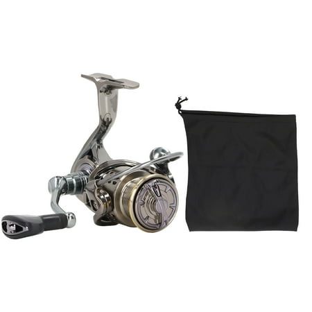 Spinning Reel with Shallow Line Cup for Long-Cast Lure Fishing - Perfect for Freshwater and Saltwater TW1000