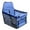 Blue, variant on Pet Bed for Cars Dog Car Bed with Easy Install Cozy Booster Seat for Small Dogs Vehicle Passenger Couch Built-In Storage Pocket, 40 cm, Grey