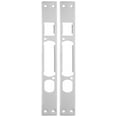 thumbnail image 1 of Miangastore 2 Pcs Plaque de Porte en Métal Robuste en Acier Inoxydable Plaque de Frappe Plaque de Frappe pour Renforcement de Porte Pêne Dormant Plaque de Frappe, 1 of 8
