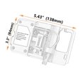 thumbnail image 4 of Support de navigation pour téléphone portable avec chargeur USB de remplacement pour BMW R1200GS LC et Adventure S1000XR R1200RS, 4 of 4
