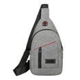 thumbnail image 2 of Ovzne Fashionable Embroidery Diamond Shoulder Crossbody Bag Large Capacity Watertight Backpack With Data Hole On Clearance, 2 of 6
