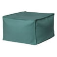 thumbnail image 1 of Gouchee Home Loft Felt Ottoman Pouf – Turquoise Faux Felt Bean Bag Footstool with Polystyrene Bead Filling, Removable Shell & Machine Washable for Living Room or Office, 1 of 5