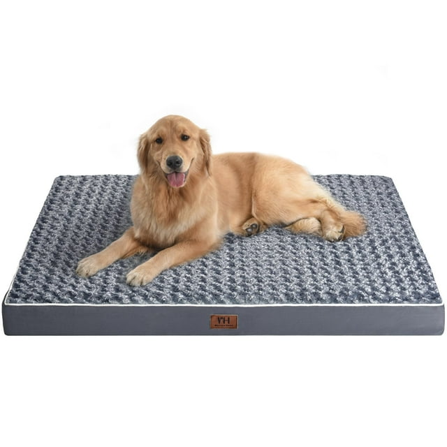 Cama para perros WESTERN HOME WH, de espuma viscoelástica ortopédica, impermeable