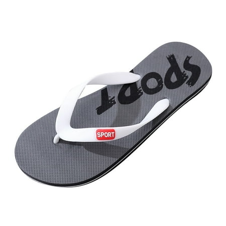 XDDST Shoes for Men Shoes Flat Herringbone Slippers Fashion Casual Beach Casual Sandals