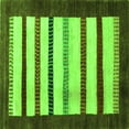 thumbnail image 1 of Ahgly Company Indoor Square Persian Green Traditional Area Rugs, 3' Square, 1 of 1
