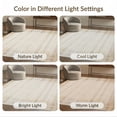 thumbnail image 7 of ODIKA Hallway Wide Farmhouse Stripe Vintage Distressed Border Hallways for Dining Room, Basement, Large Office, Non-Slip Chair-Friendly, 7 of 7