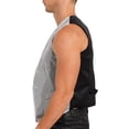 thumbnail image 6 of Zaldita Men Sequin Blazers Vest Gliter Suit Vest Nightclub Stage Clothes Shiny Sequin Waistcoat Vest Silver M, 6 of 7