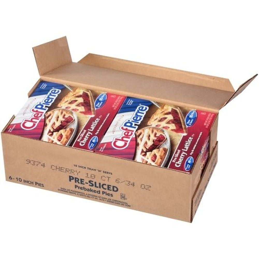 Chef Pierre Pre Sliced Cherry Lattice Pie, 2.125 Pound -- 6 per case