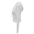 thumbnail image 5 of Zip Up Cardigan Women Long Sleeve Drop Shoulder Knit Hooded Sweater Outerwear Hoodies, 5 of 6