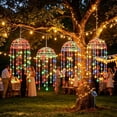 thumbnail image 6 of Solar Powered Hanging Outdoor Lamp For Garden And Patio Solar With Water Outdoor Lighting Dimmable LED String Light Garden Lamps for Nightstand with Charger Growing Lights for Indoor on Sprinkler, 6 of 6