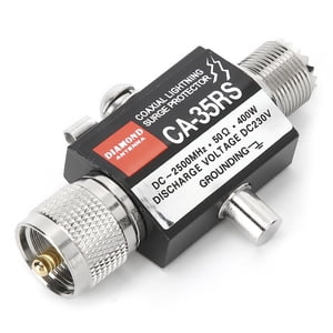 Coaxial Surge Protector Arrester,Surge Protector Arrester CA‑35RS Antenna Surge Protector Arrester Outdoors Surge Protector Arrester Highly Versatile