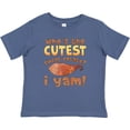 thumbnail image 3 of Inktastic Who's the Cutest Sweet Potato? I Yam Funny Thanksgiving Boys or Girls Baby T-Shirt, 3 of 5