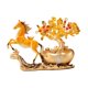 thumbnail image 3 of Figura de caballo para escritorio, centro de mesa, colección de estatuas de resina para dormitorio Naranja, 3 of 9