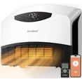 thumbnail image 1 of GiveBest - Calentador eléctrico de pared con WiFi y control remoto, calentador de piso o pared, cobertura de habitación grande, 3 modos de calefacción, espacio de calentamiento rápido de 1500 W con, 1 of 5