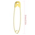 thumbnail image 2 of RENACLIPY 150Ud Pin De Seguridad Dorado Multiusos Para Artesanías Y Ropa Con Durabilidad, 2 of 8