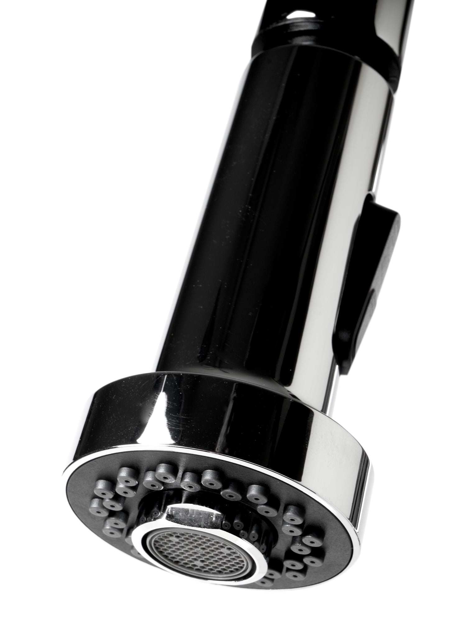 ALFI Brand Polished Chrome Sensor Gooseneck Pull Down Kitchen Faucet