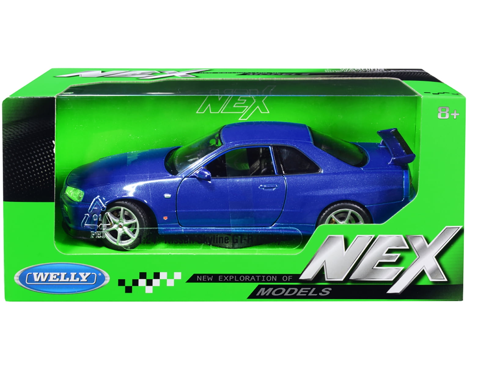 Miniature 1/43 M.S. Miniature Specials Nissan GTR, Bayside Blue, édition Limitée 04/10, Occasion