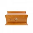 thumbnail image 4 of Renovators Supply Light Oak Wooden Flat High Tank Pull Chain Toilet Part Tank w/Screws, 4 of 7