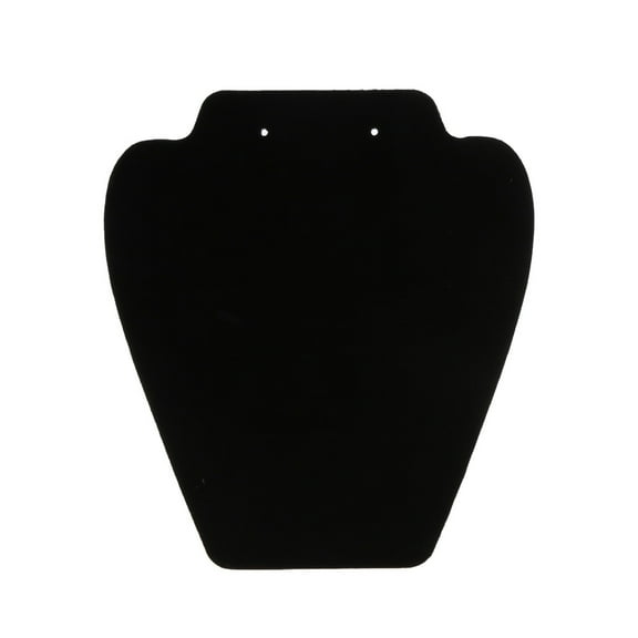 Jesscasday Chain Earring Organizer Necklace Display Stands Black Velvet Easel Necklace