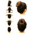 thumbnail image 5 of Brown Magic Hair Bun Maker - 4 Large Foam Sponge Buns Shaper Accessories, 5 of 9