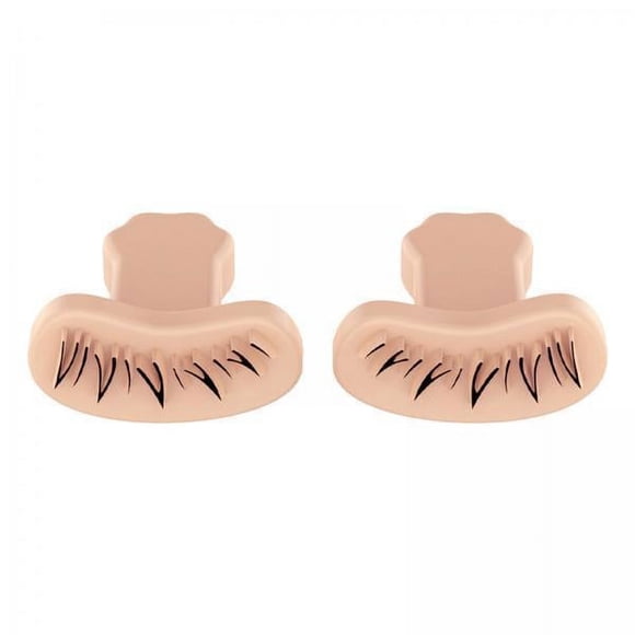 Estampador de pestañas jinwen con diseño ergonómico maquillaje Elegante para ojos 2 piezas