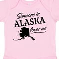 thumbnail image 4 of Inktastic Someone in Alaska Loves Me Boys or Girls Baby Bodysuit, 4 of 5