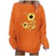 thumbnail image 1 of Blusa de manga larga con cuello redondo y estampado informal para mujer a la moda Pompotops gfhjh2637, 1 of 3