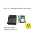thumbnail image 2 of Banco de energía con panel solar, regulador de voltaje de carga USB, fuente de alimentación con estuche, entrada de 5-20 V, 5 como se muestra, 2 of 5