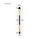 thumbnail image 2 of 10Pcs Disposable Cosmetic Makeup Applicator Eyeshadow Dual Sided Brush Double-end Brushes Set(Latex Sponge + Horsehair), 2 of 5