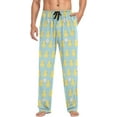 thumbnail image 4 of Top-kevin Little Yellow Duck Pajama Pants for Men Men's Pajama Pants Mens Pajama Bottoms with Drawstring, 4 of 13