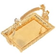 thumbnail image 2 of Metal Serving Platter, Coffee Serving Tray Vintage Zinc Alloy  For Cafe, 2 of 8