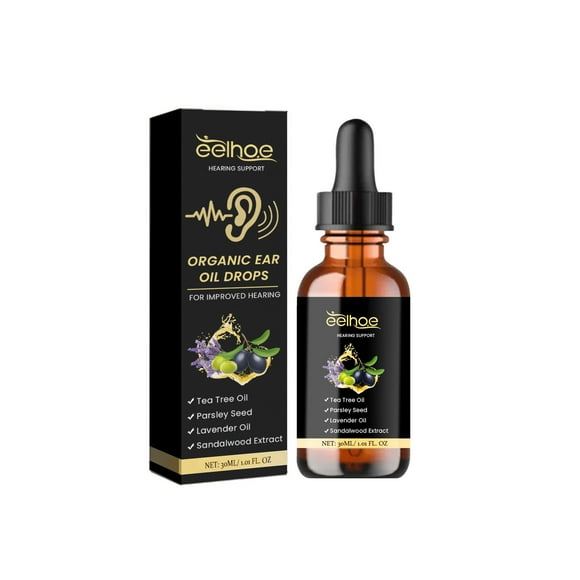 Ear Oil Drops for Cleaning Earwax, Relieving Tinnitus, Ear Back Discomfort, Ear Health Care Drops