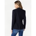 thumbnail image 3 of Sofia Jeans Women's Ponte Blazer, Sizes XS-3XL, 3 of 6