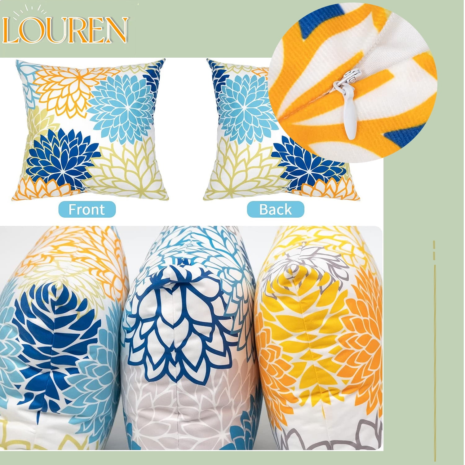 Turquoise and yellow throw pillows new arrivals