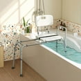 thumbnail image 2 of Costway Sliding Tub Transfer Bench with Extra-Wide Seat Backrest for Elderly and Disabled, 2 of 12
