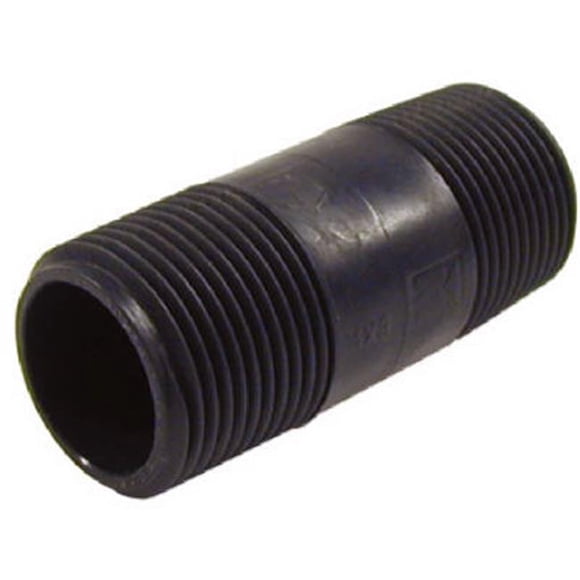 B&K 505-030 1 x 3 in. PVC Schedule 80 Nipple- Pack Of 10