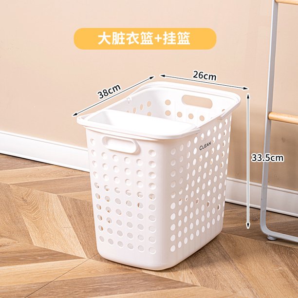 Cesta for ropa sucia, cesta de almacenamiento for el hogar, cesta portátil for ropa sucia, cubo for guardar ropa de ducha de baño de gran capacidad