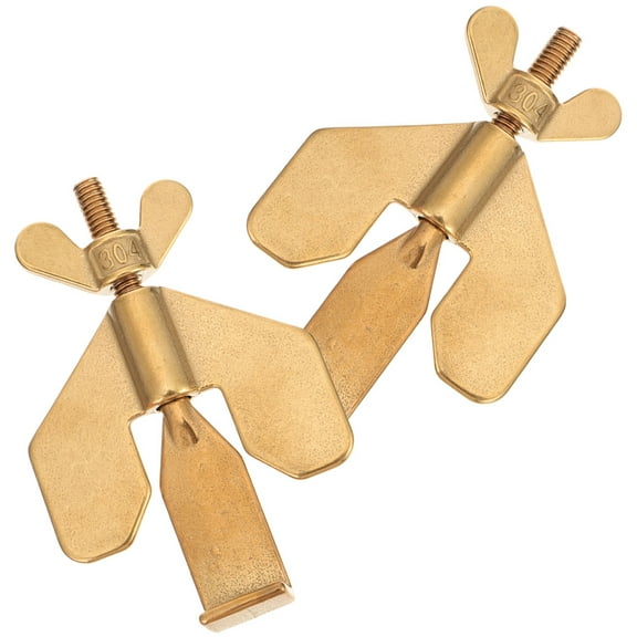 UPOUART 2Pcs Portable Door Lock for Hotel Stay Prevent External Opening Safety