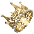 thumbnail image 3 of Cake Crown Ornament Small Crown for Bridal Wedding Birthday Cake Decorating, 3 of 8