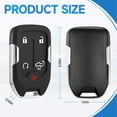 thumbnail image 3 of Key Fob Replacement Fits for GMC Sierra 2019 2020 2021 2022 Chevy Silverado 2019-2022 Smart Proximity Keyless Entry Remote Control 433 Mhz FCC:HYQ1ES P/N:13529632 13591396, 3 of 7