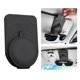 thumbnail image 5 of Soporte para vehículo, clip para anteojos, almacenamiento de tarjetas de moda para sombrilla de automóvil, accesorio de confiabilidad, piezas de buena Negro DYNWAVEMX Soporte para gafas de sol, 5 of 8