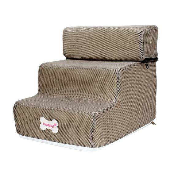 Esquirla Chat Rampe Échelle Animal Plate-Forme d'Escalade Chien Escaliers pour Canapé de Jeu SUV Kaki